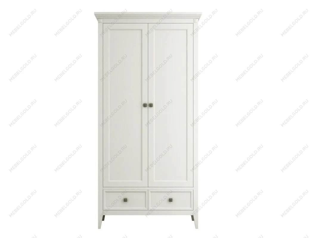 Шкаф двухстворчатый Manhattan (Молочный)