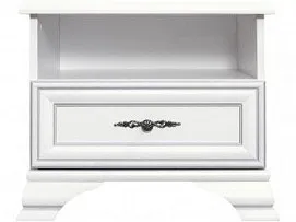 Тумба прикроватная Кентаки KOM1S белый