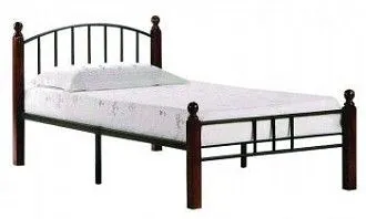 Кровать AT-915 Коричневый, Черный