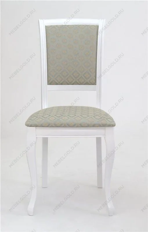 Стул Дионис (Белый/ ткань Santa Izumrud) | изображение 3