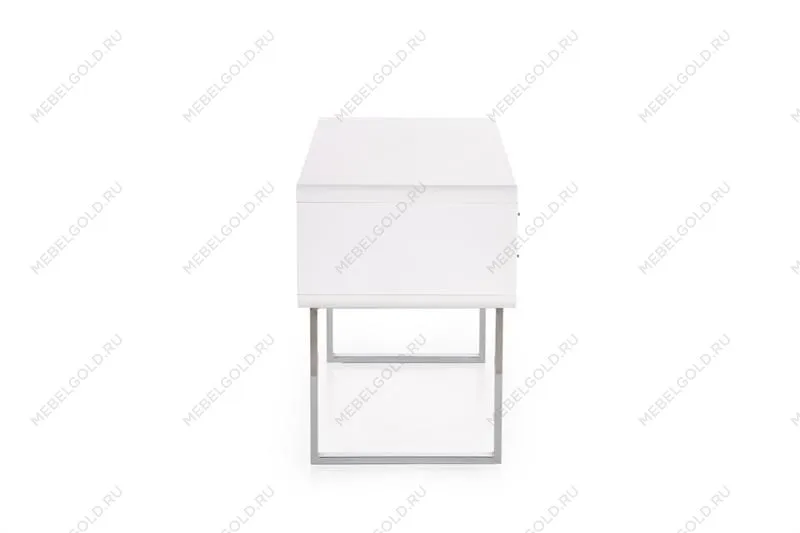 Стол компьютерный Halmar B-30 (белый/хром) | изображение 4