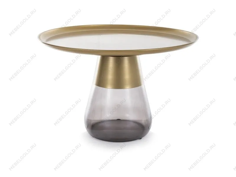 Стол журнальный Signal TIFFANY B (золотой/черный)