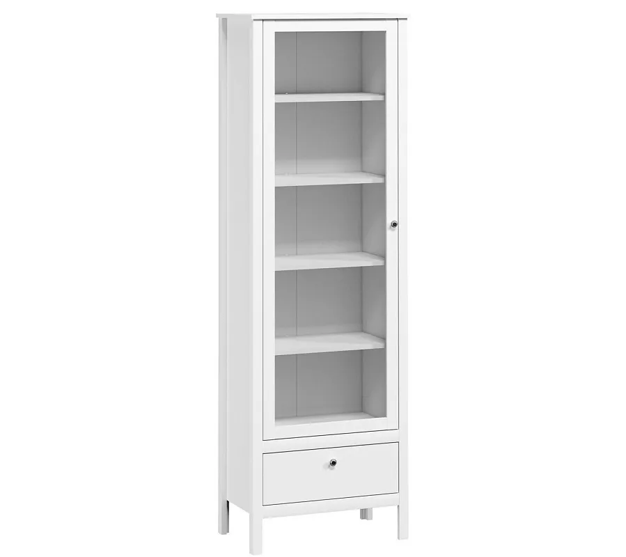 Шкаф-витрина Ева (Хельга) REG1W1S/65 белый | изображение 1
