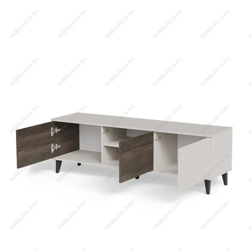 Тумба под телевизор Halmar RANDOM 2 RTV-1 150 (кашемир/орех/черный) | изображение 10