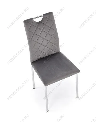 Стул кухонный Halmar K578 (серый/хром) | изображение 6