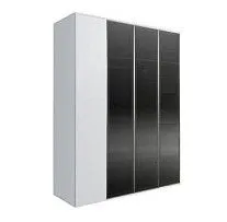 Шкаф 4-х дв. Bogemia Air (Белый/Серебро) БМШ2/4(3)