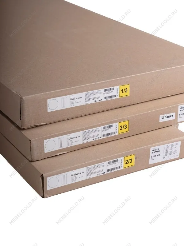 Шкаф распашной Варма СТОР, 105х57х222 см, белый | изображение 11