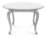 Стол Натали круглый белый глянец - Выставка м. Марьина роща | изображение 2