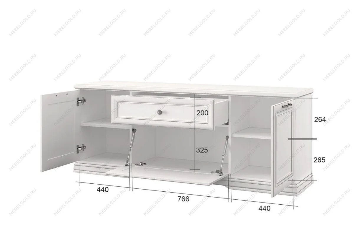 Тумба Севилла RTV 3D1S | изображение 2
