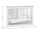 Зеркало Стилиус LUS125 (Орех донской) - Выставка Балашиха | изображение 1