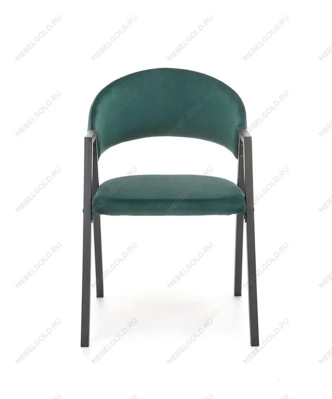 Стул кухонный Halmar K473 (темно-зеленый/черный) | изображение 3