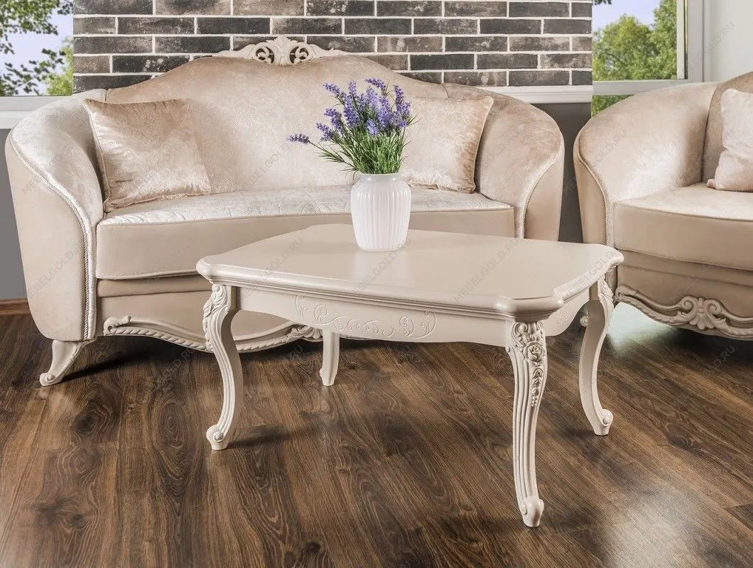 Столик прямоугольный Мокко бежевый | изображение 7