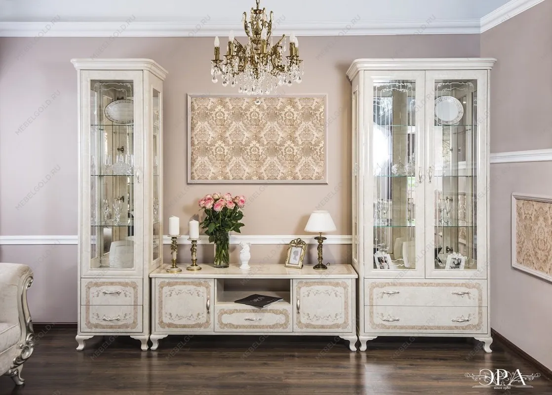 Витрина Патрисия 2-ств крем корень глянец | изображение 4