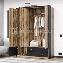 Шкаф 3-створчатый Джаггер 3DG2S Z