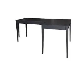 Стол письменный угловой правый Сохо (Графит)