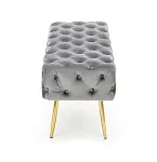 Скамья Halmar ATHENA (серый/золотой) | изображение 2