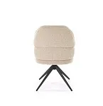 Стул кухонный Halmar K570 поворотный (бежевый/черный) | изображение 4