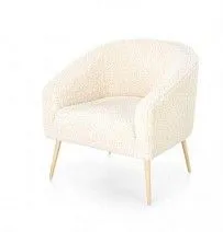 Кресло Halmar GRIFON 2 (кремовый/натуральный)