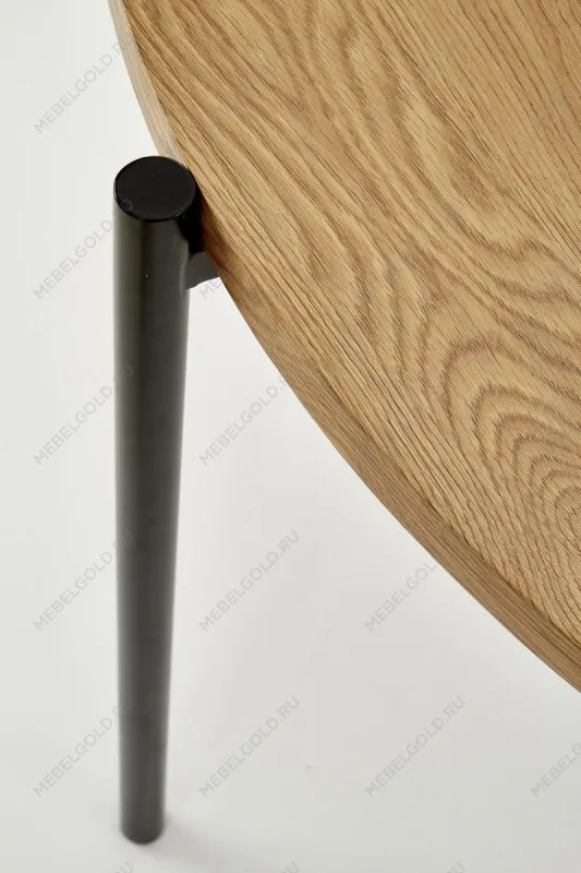 Стол обеденный Halmar MORGAN (дуб золотой, черный) | изображение 3