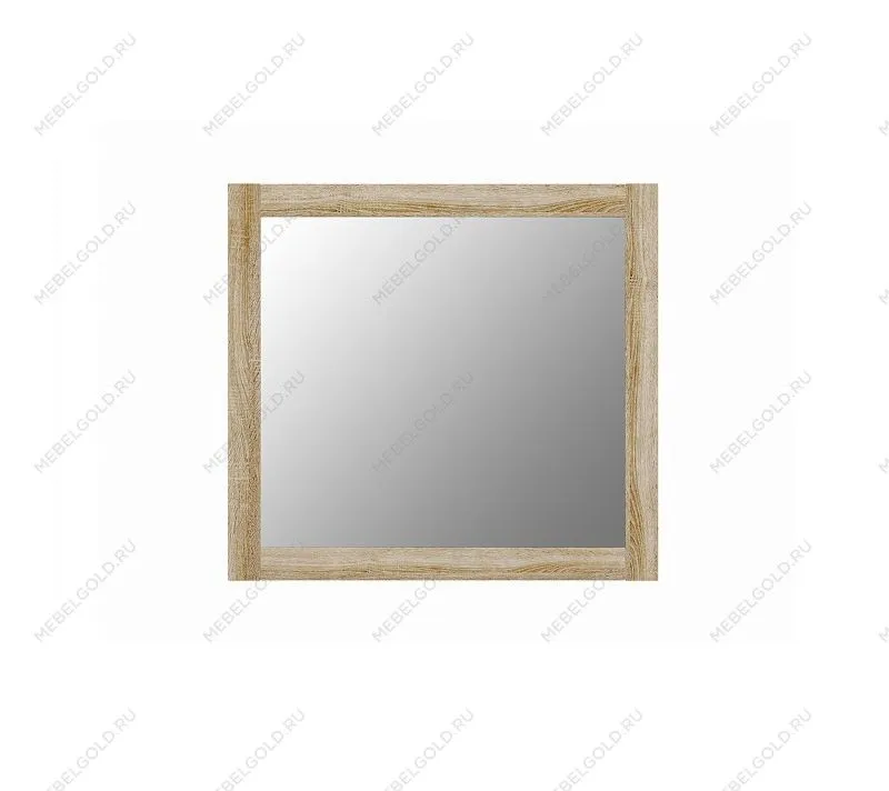 БРИМНЭС / СИРИУС зеркало ИКЕА / IKEA навесное 78х78 сонома | изображение 1