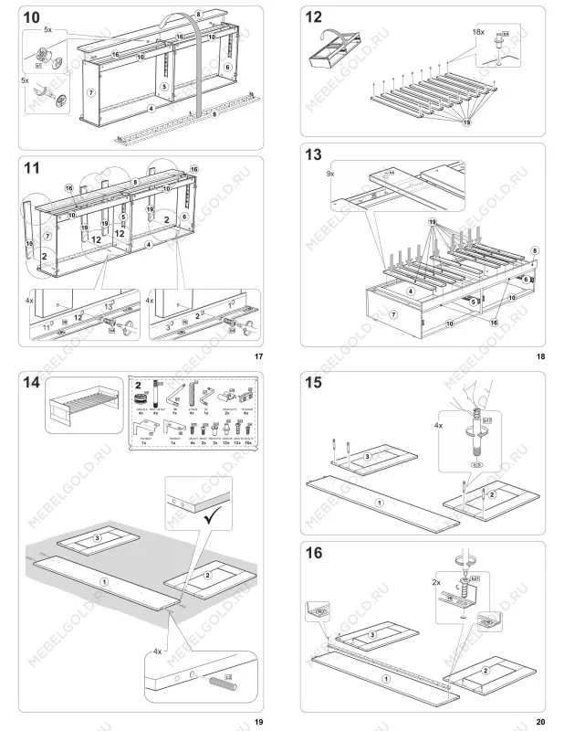 Кровать раздвижная Сириус, с ящиками, 80х200/160х200 см, белая | изображение 23