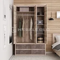 Шкаф 3-створчатый Джаз 3DG4S Z