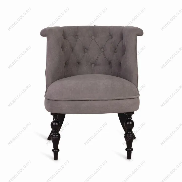 Кресло Бархат (венге/RS15 - серый)