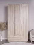 Шкаф Сириус, 3 двери и 1 ящик, 117х59х220 см, дуб сонома | изображение 7