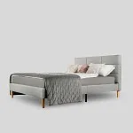 Кровать Milana 140х200 см серый | изображение 1