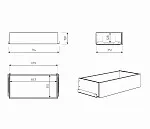 Ящик выдвижной к шкафу МАКС, 68х36х16 см, дуб сонома | изображение 8