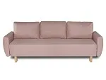 Диван-кровать ТУЛИСИЯ, 232х90х78 см, светло-розовый | изображение 4