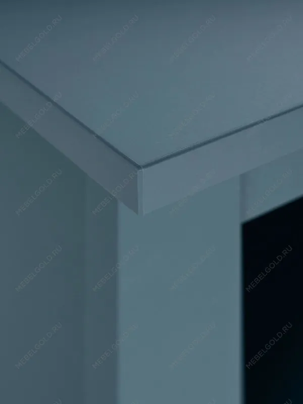 Тумба ТВ Сага, 3 ящика, 131х42х63 см, темно-бирюзовая | изображение 6