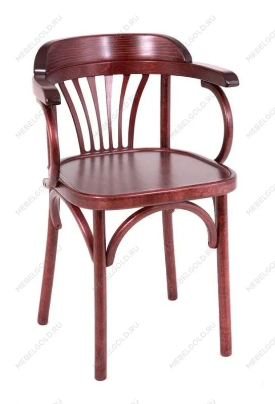 Стул Михаэль твердый (махагон) | изображение 3