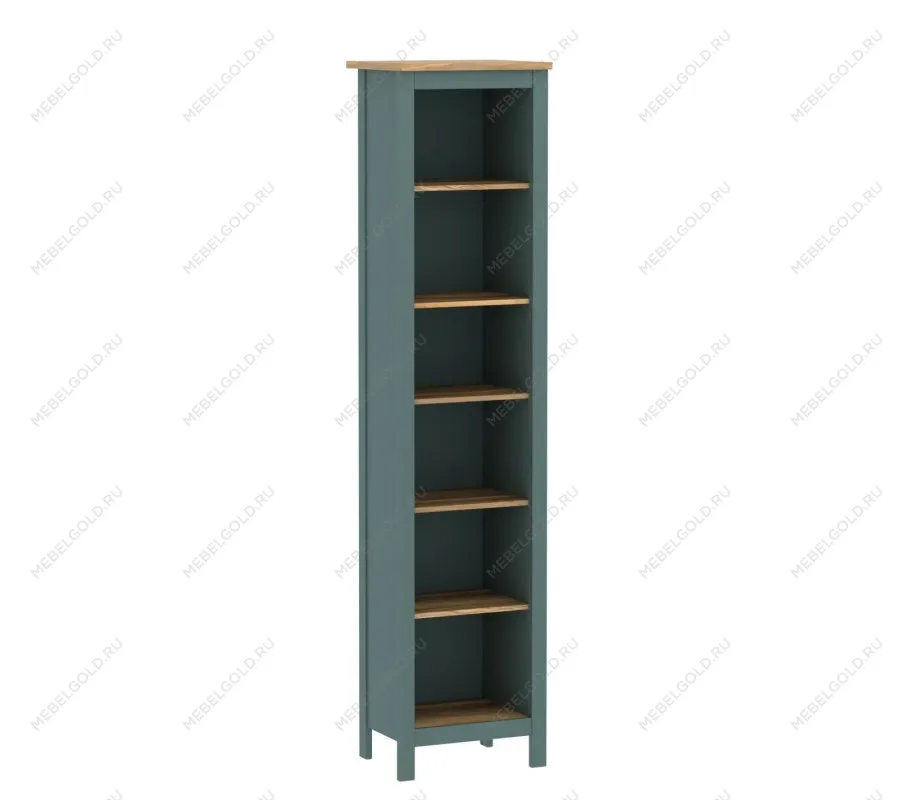 САГА стеллаж 50 темно-бирюзовый/ясень | изображение 2