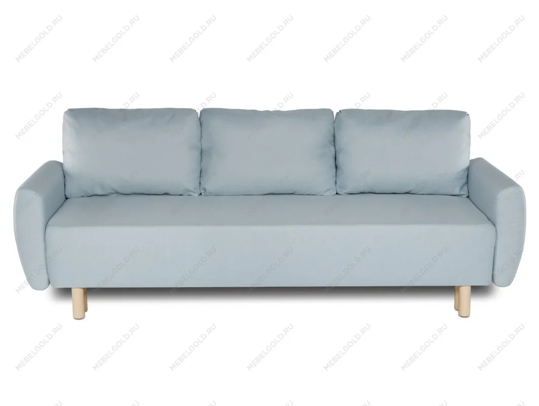 Диван-кровать ТУЛИСИЯ, 232х90х78 см, пастельно-голубой | изображение 4