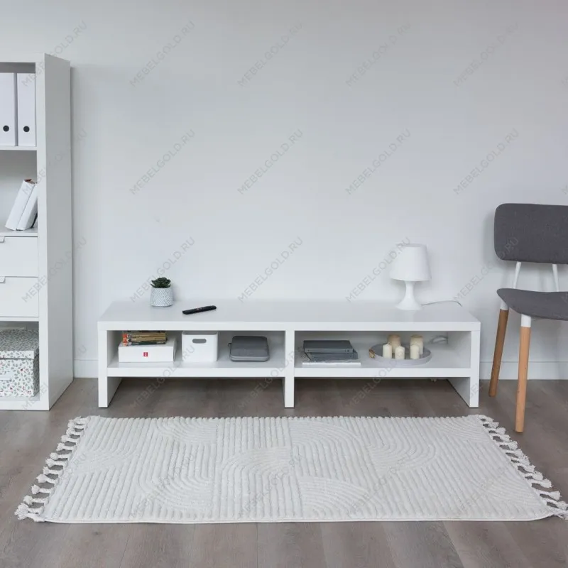 ЛАКК / ЭНКЕЛЬ ТВ-тумба ИКЕА / IKEA ТВ16, тамбурат, цвет белый | изображение 4