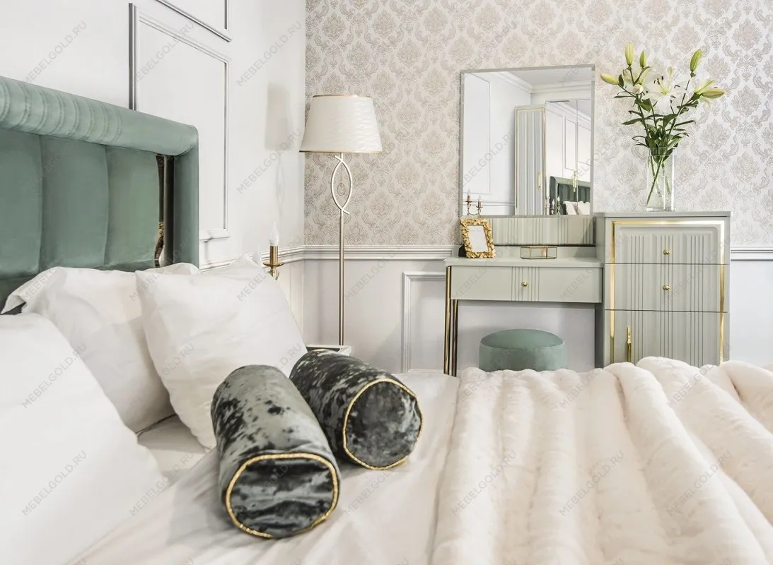 Пуфик Замира оливковый | изображение 8