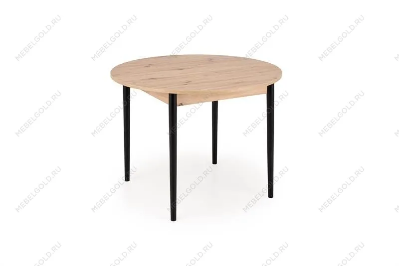 Стол обеденный Halmar PIVOT 102 (дуб артизан/черный) | изображение 7