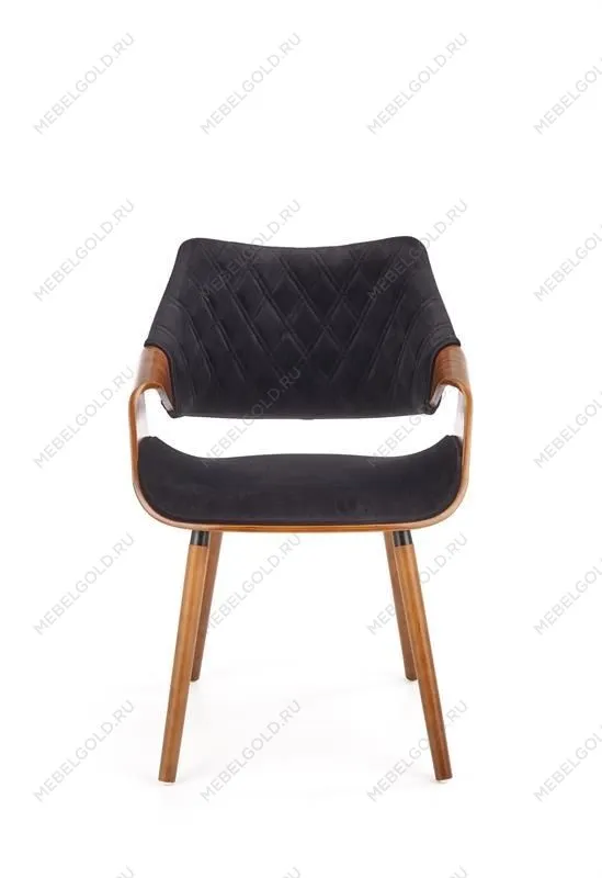 Стул кухонный Halmar K396 (черный/орех) | изображение 1