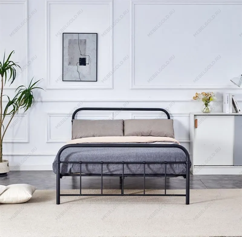 Кровать Halmar LINDA (черный) 140/200 | изображение 2