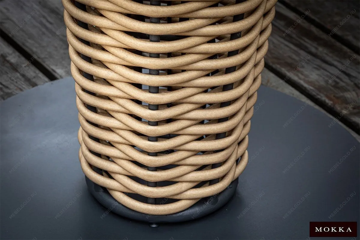 Комплект плетеной мебели МОККА MAJORCA, соломенный | изображение 6