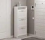 БРИМНЭС / СИРИУС тумба ИКЕА / IKEA для обуви 60х143 белая | изображение 4