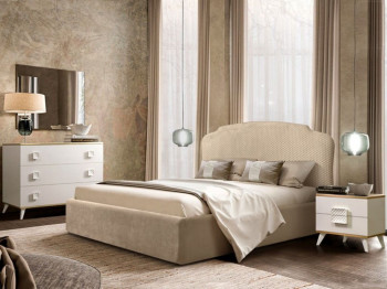 Спальня Диора слоновая кость/золото 5