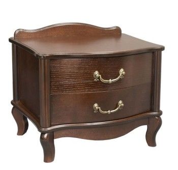 Тумбочка прикроватная Джульетта 2 ящ. (орех)