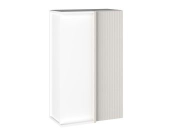 Шкаф 960 ШВП-60 правый, Виста (600*350*960) Экокожа Белый, 26319