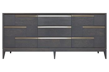 Комод большой Сидней, дуб графит