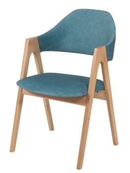 Стул Мартон 2 (бук/ткань Айсберг логан)