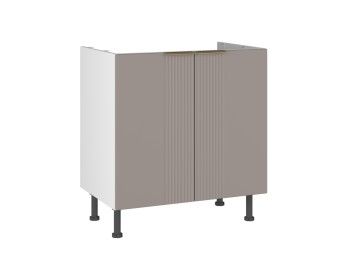 Стол СМ-80 Волна 2-дверный, Фьюжн (800*520*870) Мокко, 27134