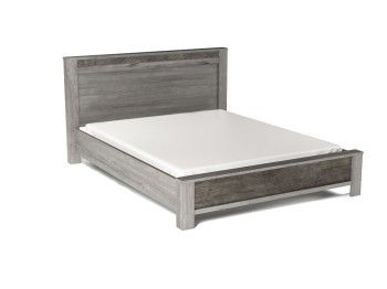 Кровать (каркас) Люкс 1600, Денвер (1764*2213*1022) Риббек серый, 11722