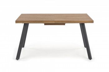 Стол обеденный Halmar BERLIN, раскладной (орех/черный)